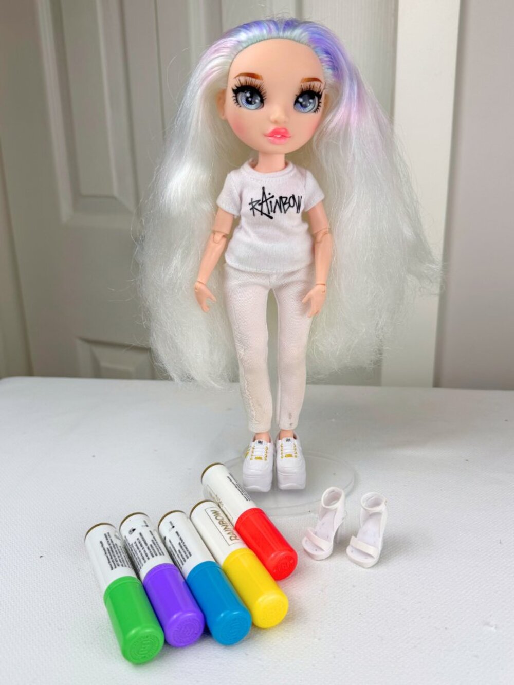 Rainbow High Color & Create Doll with Markers 2023